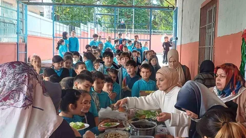 Ordu'da minik öğrencilerden büyük dayanışma örneği