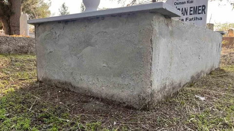 Tekirdağ'da mezarlıktan mermer hırsızlığı