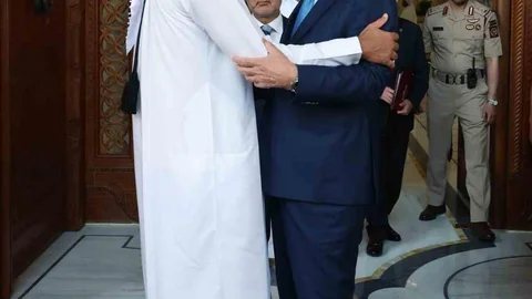 Katar'dan ayrılan Erdoğan Umman'a geçiyor