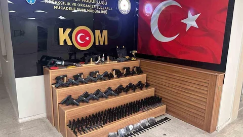 Eyyübiye'de ruhsatsız silah operasyonu