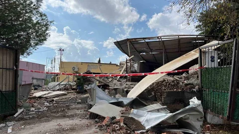 İzmir'de tüp patlaması meydana geldi