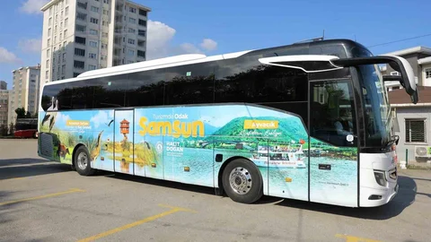Samsun'da 'Odak Samsun' turlarına 5 ayda 6 bin kişi katıldı