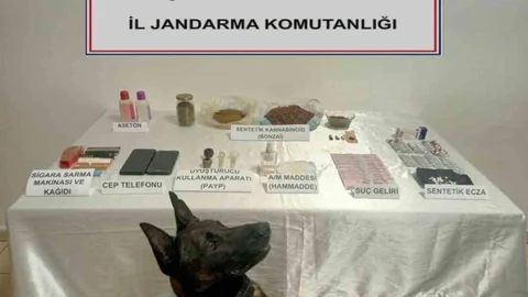 Çanakkale'de uyuşturucu operasyonu düzenlendi