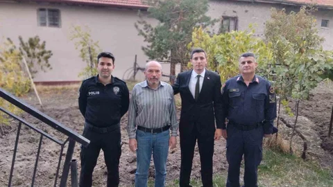 Güdül'de şehit ailelerine ziyaret