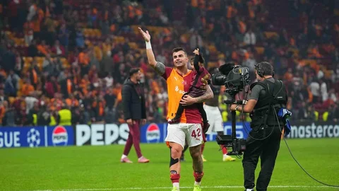 Galatasaray, Bodo/Glimt galibiyetini coşkuyla kutladı