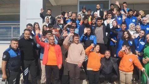 Erzincan'da özel çocuklara yönelik moral etkinliği gerçekleştirildi