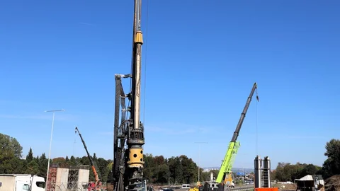 Kocaeli'de dev projede fore kazık çalışmaları sürüyor