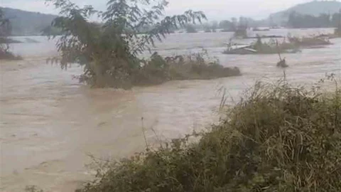 Çanakkale Gökçeada'da sel felaketi