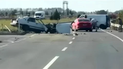 Kırklareli'nde trafik kazası: 4 yaralı