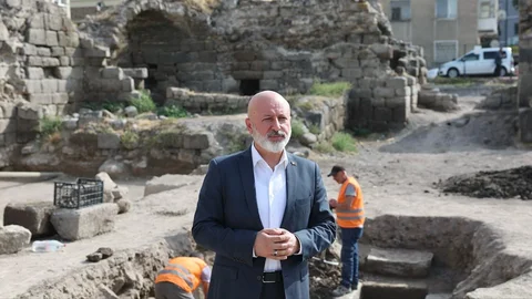 Kayseri'de Hoca Hasan Medresesi'nin restorasyon çalışmaları başladı.