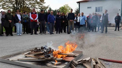 Afyonkarahisar'da tatbikat yapıldı
