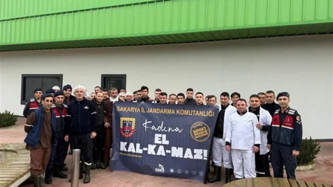 Sakarya'da jandarma, kadına şiddet ve uyuşturucuyla mücadele ediyor
