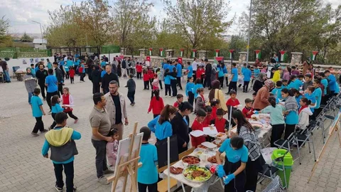 Adıyaman'da Gazze İçin Dayanışma Etkinliği