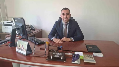 Kütahya'nın Hisarcık ilçesine Vergi Dairesi Müdürü olarak atanan Yavuz Şahin göreve başladı.