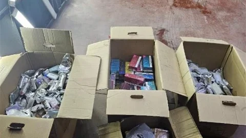 Sakarya'da kaçakçılık operasyonu düzenlendi.