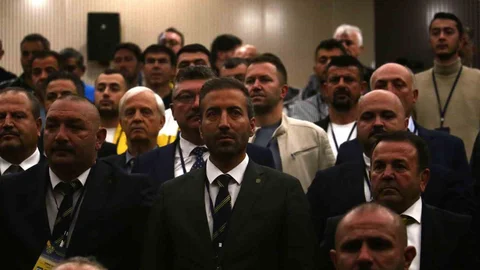 Ankara'da MKE Ankaragücü'nün olağanüstü genel kurulu yapıldı.