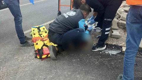 Adıyaman'da motosiklet ile tırın çarpışması sonucu bir kişi hayatını kaybetti.