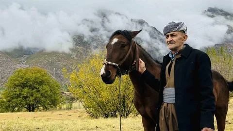Hakkari'de muhteşem doğa manzarası