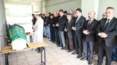 Düzce'de Şehit Annesine Veda Töreni