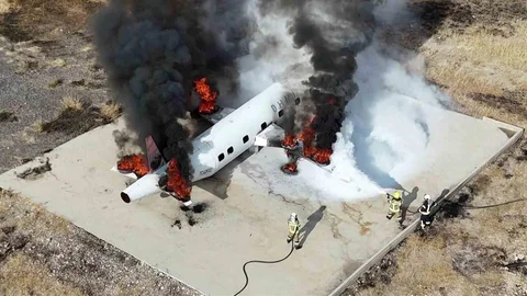 Adıyaman'da gerçekleşen uçak tatbikatı büyük ilgi topladı