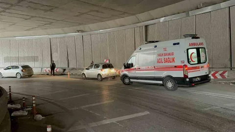 Samsun'da Yeşilkent alt geçidinde kaza: 1 yaralı
