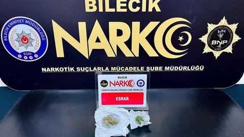 Bilecik'te uyuşturucu operasyonu düzenlendi