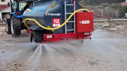 Mudurnu'da yangınlara müdahale için hibe destekli su tankeri kredisi verildi