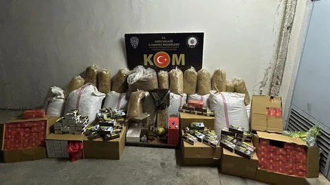 Ordu'da kaçakçılık operasyonu