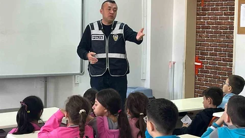 Tavşanlı'da öğrencilere güvenlik eğitimi