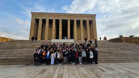 Gaziantep'ten Anıtkabir'e ziyaret