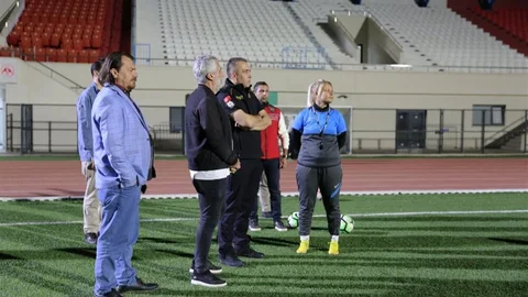 Şırnak'ta Kadın Spor Kulübüne destek ziyareti