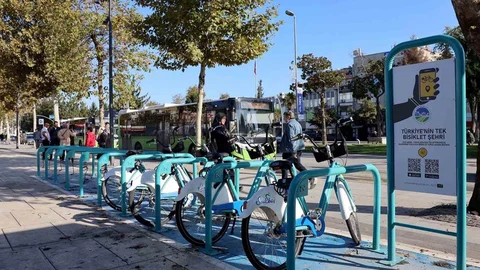 Sakarya'da Akıllı Bisiklet Sistemi yenilendi