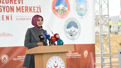 Kayseri'de Huzurevi Temel Atma Töreni