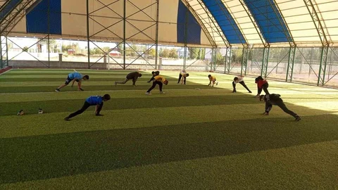 Muş'ta Atletizm Antrenmanları Devam Ediyor