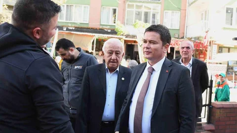 Osmangazi'de Başkan Aydın, Maksem Mahallesi'ni ziyaret etti.