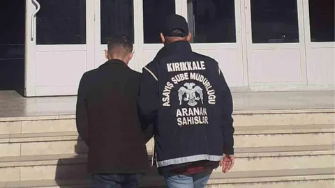 Kırıkkale'de firari bir hükümlü polis tarafından yakalandı