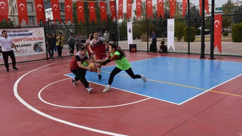 Siirt'te 3x3 Sokak Basketbol Turnuvası