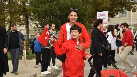 Samsun'da Cumhuriyet'in 102. yılı kutlandı