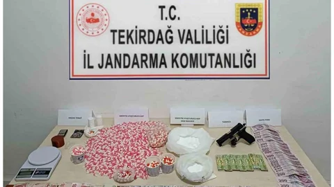 Tekirdağ'da Uyuşturucu Üretimi