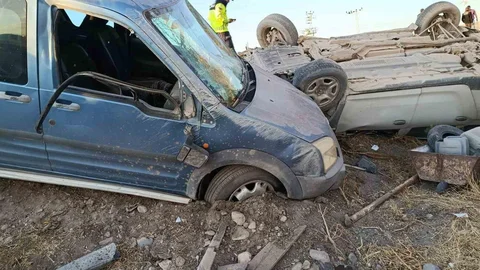 Konya'da trafik kazasında bir kişi hayatını kaybetti, bir kişi yaralandı