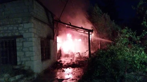 Mut'ta Müstakil Evde Yangın Paniği: Ev Alev Alev Yandı!