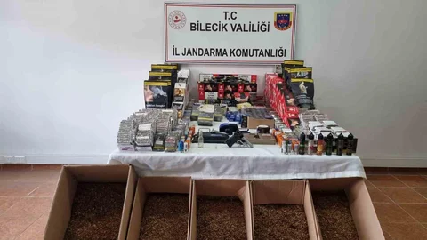 Bilecik'te uyuşturucu ve kaçak tütün operasyonu