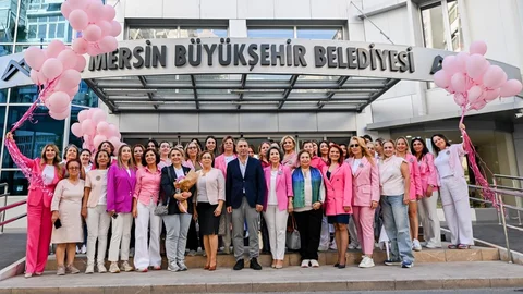 Mersin Büyükşehir Personeline Meme Kanseri Farkındalık Etkinliği