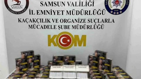Samsun'da Tütün Operasyonu