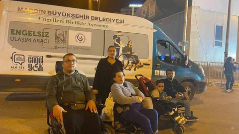 Mardin'de anlamlı destek