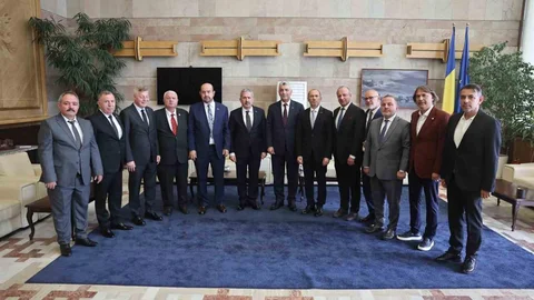 Bakan Bolat, Romanya ARICE Başkanı ile görüştü