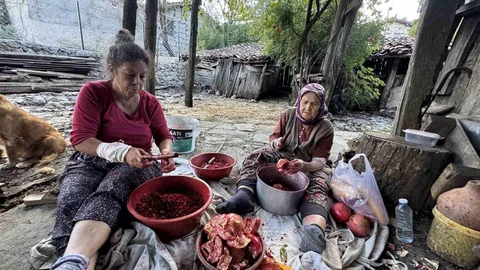 Antalya'da Geleneksel Nar Ekşisi