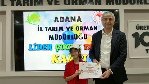 Adana'da Lider Çocuk Tarım Kampı