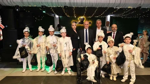 Bilecik'te toplu sünnet düğünü heyecanı yaşandı