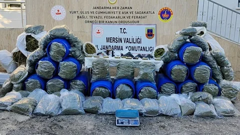 Mersin'de Jandarmadan Uyuşturucu Madde Operasyonu